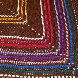 HANDMADE afghan blanket